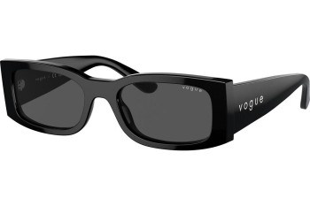 Sunčane naočale Vogue Eyewear VO5584S W44/87 Pravokutan Crni