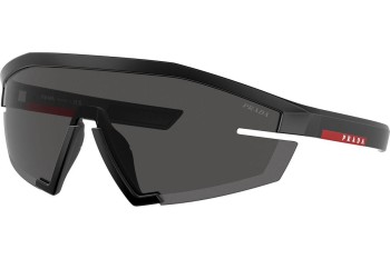 Napszemüvegek Prada Linea Rossa PS03ZS 1BO06F Single Lens | Shield Fekete