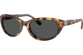 Okulary przeciwsłoneczne Ralph Lauren RL8226F 513487 Kocie oczy Havana