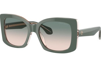 Okulary przeciwsłoneczne Giorgio Armani AR8208U 60762C Kocie oczy Zielone
