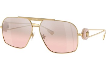 Okulary przeciwsłoneczne Versace VE2269 10027E Pilotki (Aviator) Złote