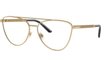 Okulary korekcyjne Versace VE1296 1002 Kocie oczy Złote