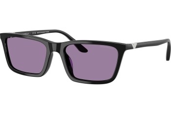 Napszemüvegek Emporio Armani EA4239U 501769 Szogletes Fekete