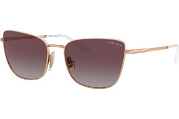 Слънчеви очила Vogue Eyewear VO4308S 515262 Polarized Око на котка Златна