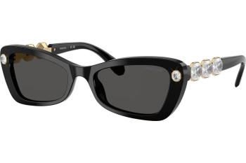 Ochelari de soare Swarovski SK6033 100187 Cat Eye Negri