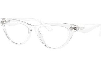 Brillen Versace VE3364U 148 Cat Eye Transparant