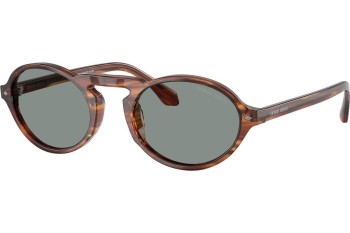 Okulary przeciwsłoneczne Giorgio Armani AR8219U 616256 Okrągłe Brązowe