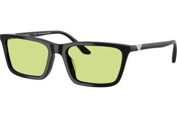 Okulary przeciwsłoneczne Emporio Armani EA4239U 5017/2 Kwadratowe Czarne