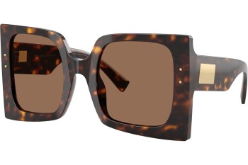 Okulary przeciwsłoneczne Dolce & Gabbana DG4490 502/73 Kwadratowe Havana Okulary przeciwsłoneczne Dolce & Gabbana DG4490 502/73 Kwadratowe Havana