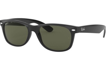 Okulary przeciwsłoneczne Ray-Ban New Wayfarer RB2132F 901/58 Polarized Kwadratowe Czarne