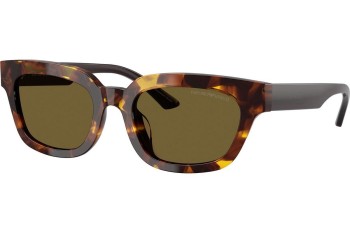 Okulary przeciwsłoneczne Emporio Armani EA4233U 618173 Kocie oczy Havana