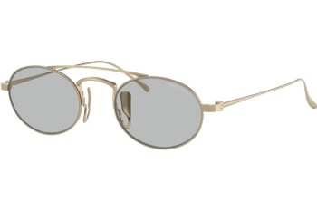 Okulary przeciwsłoneczne Giorgio Armani AR6161T 338487 Okrągłe Złote