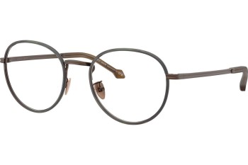 Okulary korekcyjne Giorgio Armani AR5151J 3006 Okrągłe Brązowe