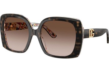 Okulary przeciwsłoneczne Dolce & Gabbana DG4475 321713 Kwadratowe Havana