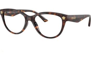 Brillen Versace VE3365U 108 Cat Eye Havana