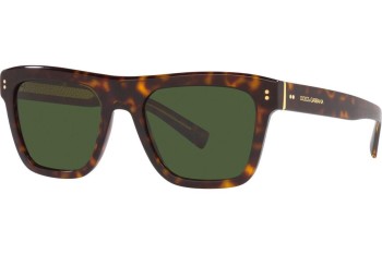 Okulary przeciwsłoneczne Dolce & Gabbana DG4420F 502/71 Kwadratowe Havana