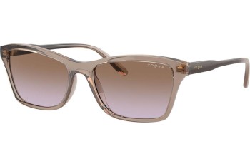 Okulary przeciwsłoneczne Vogue Eyewear VO5551S 294068 Kwadratowe Brązowe