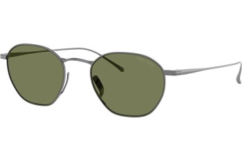 Okulary przeciwsłoneczne Giorgio Armani AR6160T 33852A Kwadratowe Szare