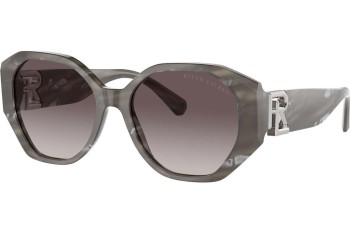 Okulary przeciwsłoneczne Ralph Lauren RL8220 617511 Kocie oczy Czarne