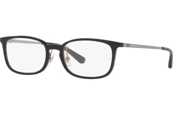 Okulary korekcyjne Ray-Ban RX7182D 5985 Prostokątne Czarne