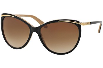 Okulary przeciwsłoneczne Ralph by Ralph Lauren RA5150 109013 Kocie oczy Czarne