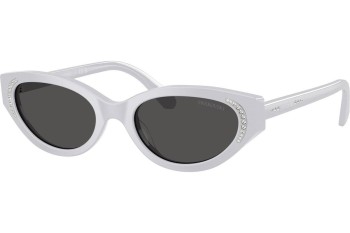 Ochelari de soare Swarovski SK6030 106087 Cat Eye Gri