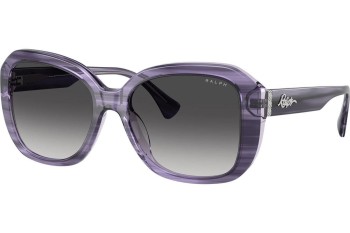 Okulary przeciwsłoneczne Ralph by Ralph Lauren RA5321U 62218G Kwadratowe Fioletowe
