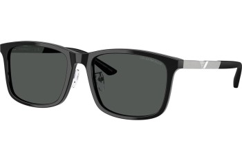 Napszemüvegek Emporio Armani EA4241D 501787 Szogletes Fekete