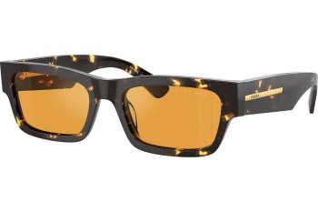 Слънчеви очила Prada PRA03S 16O20C Polarized Квадратни Хавана