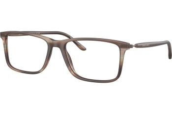 Okulary korekcyjne Giorgio Armani AR7261F 6167 Prostokątne Brązowe