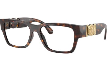 Okulary korekcyjne Versace VE3368U 108 Kwadratowe Havana Okulary korekcyjne Versace VE3368U 108 Kwadratowe Havana
