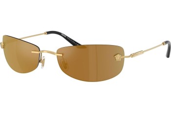 Ochelari de soare Versace VE2279 10027I Dreptunghiulari Aurii