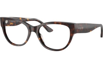 Okulary korekcyjne Vogue Eyewear VO5604 W656 Kocie oczy Havana