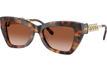 Okulary przeciwsłoneczne Michael Kors Montecito MK2205 39043B Kocie oczy Havana