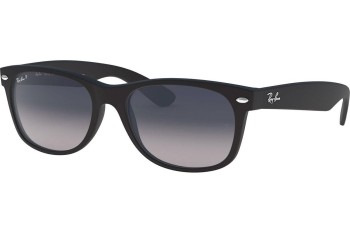 Zonnebril Ray-Ban New Wayfarer RB2132F 601S78 Polarized Vierkant Zwart