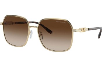 Okulary przeciwsłoneczne Michael Kors MK1145B 101413 Kwadratowe Złote