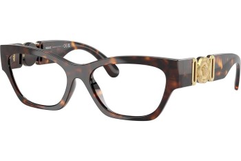 Okulary korekcyjne Versace VE3367U 108 Kocie oczy Havana