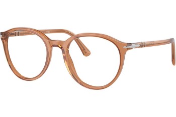 Okulary korekcyjne Persol PO3353V 1213 Okrągłe Brązowe