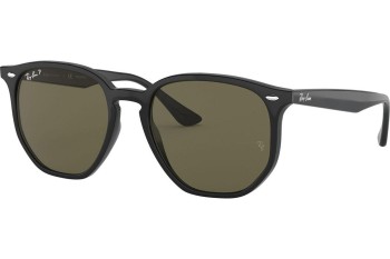 Solbriller Ray-Ban RB4306F 601/9A Polarized Rektangulær Sort