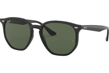 Sončna očala Ray-Ban RB4306F 601/71 Pravokotna Črna