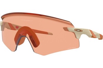 Okulary przeciwsłoneczne Oakley Encoder OO9471 947125 Pojedyncze | Shield Beżowe
