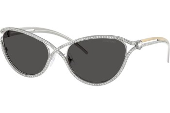 Ochelari de soare Swarovski SK7025 400187 Cat Eye Argintii