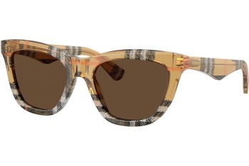 Sunglasses Burberry BE4435 414673 Kwadratowe Brązowe Sunglasses Burberry BE4435 414673 Kwadratowe Brązowe