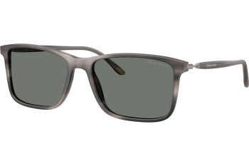 Napszemüvegek Giorgio Armani AR8218F 616611 Szogletes Szürke