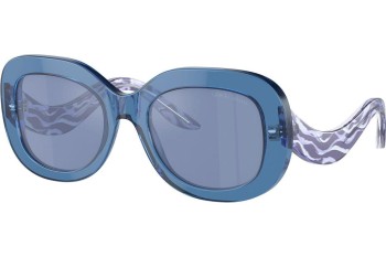 Zonnebril Giorgio Armani AR8217 61531U Ovaal Blauw