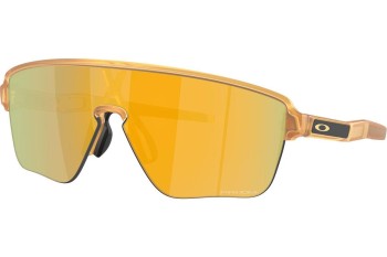 Okulary przeciwsłoneczne Oakley OO9415 941504 Pojedyncze | Shield Pomarańczowe