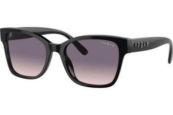 Okulary przeciwsłoneczne Vogue Eyewear VO5534SI W44/36 Kwadratowe Czarne