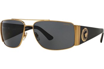 Sončna očala Versace VE2163 100281 Polarized Pravokotna Zlata