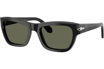 Okulary przeciwsłoneczne Persol PO0091S 95/58 Polarized Kwadratowe Czarne