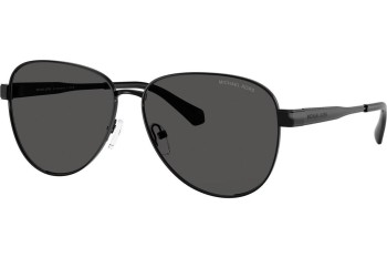 Okulary przeciwsłoneczne Michael Kors MK1160 100587 Pilotki (Aviator) Czarne